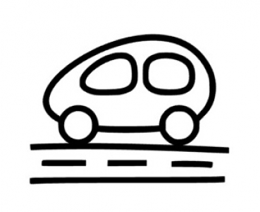 Auto Bügelbild