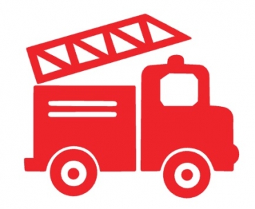 Feuerwehr Bügelbild