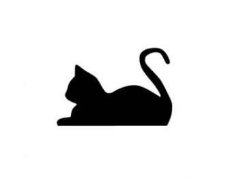 Katze Bügelbild
