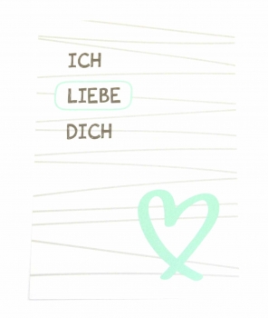 Postkarte "Liebe"