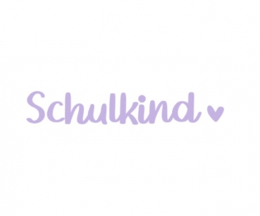 Schulkind Bügelbild
