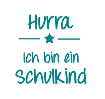 Schulkind Bügelbild