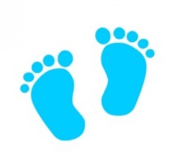 Babyfüsse Bügelbild