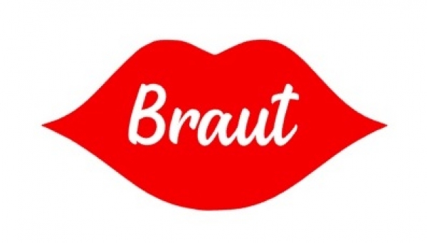 Braut Bügelbild