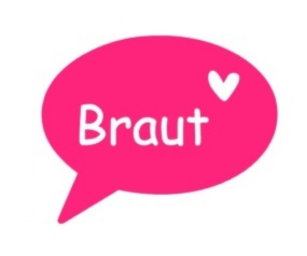 Braut Bügelbild