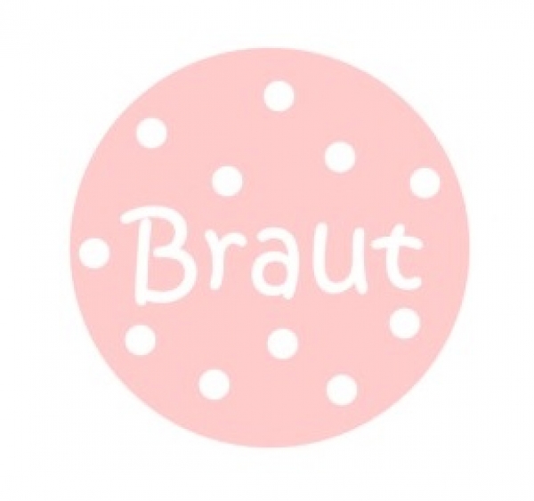 Braut Bügelbild