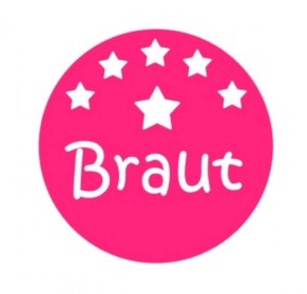 Braut Bügelbild