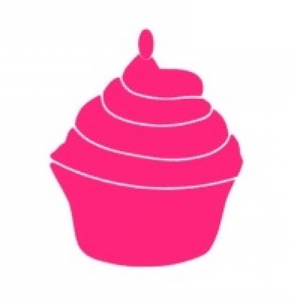 Cupcake Bügelbild