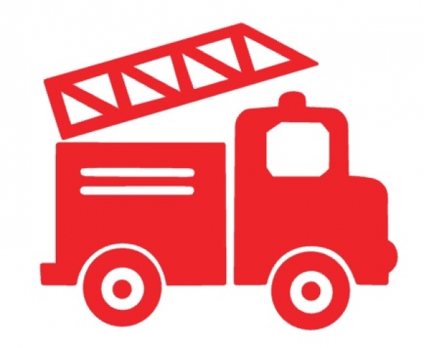 Feuerwehr Bügelbild