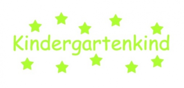 Kindergartenkind Bügelbild