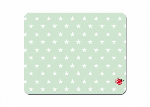 Mousepad "mint-farbene Sterne"