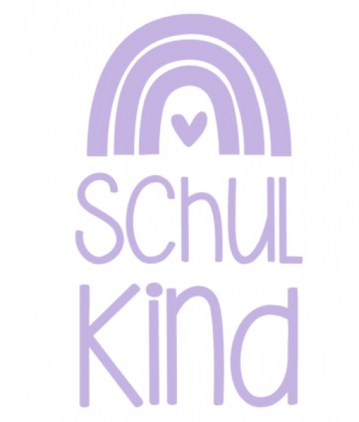 Schulkind Bügelbild