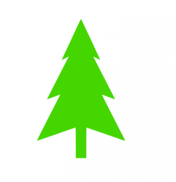 Weihnachtsbaum Bügelbild