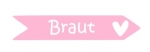 Braut Bügelbild