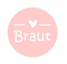 Braut Bügelbild