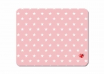 Mousepad "rosa Sterne"